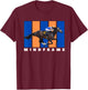 Mindframe Horse, Horse Racing, Del Mar, Santa Anita Shirt T-Shirt - T-Shirt | Maroon