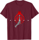 Hoops Basketball Apparel - Basketball T-Shirt - T-Shirt | Maroon