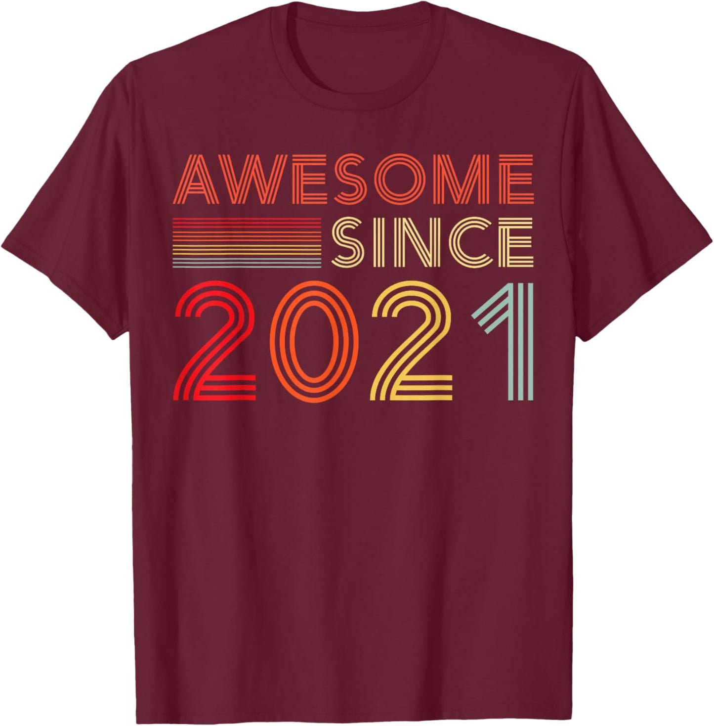5 Year Old BDay Decorations Son Boy 5yr 2021 5th Birthday T-Shirt - T-Shirt | Maroon