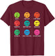 Classical Composers Classical Music Sheet Music T-Shirt - T-Shirt | Maroon