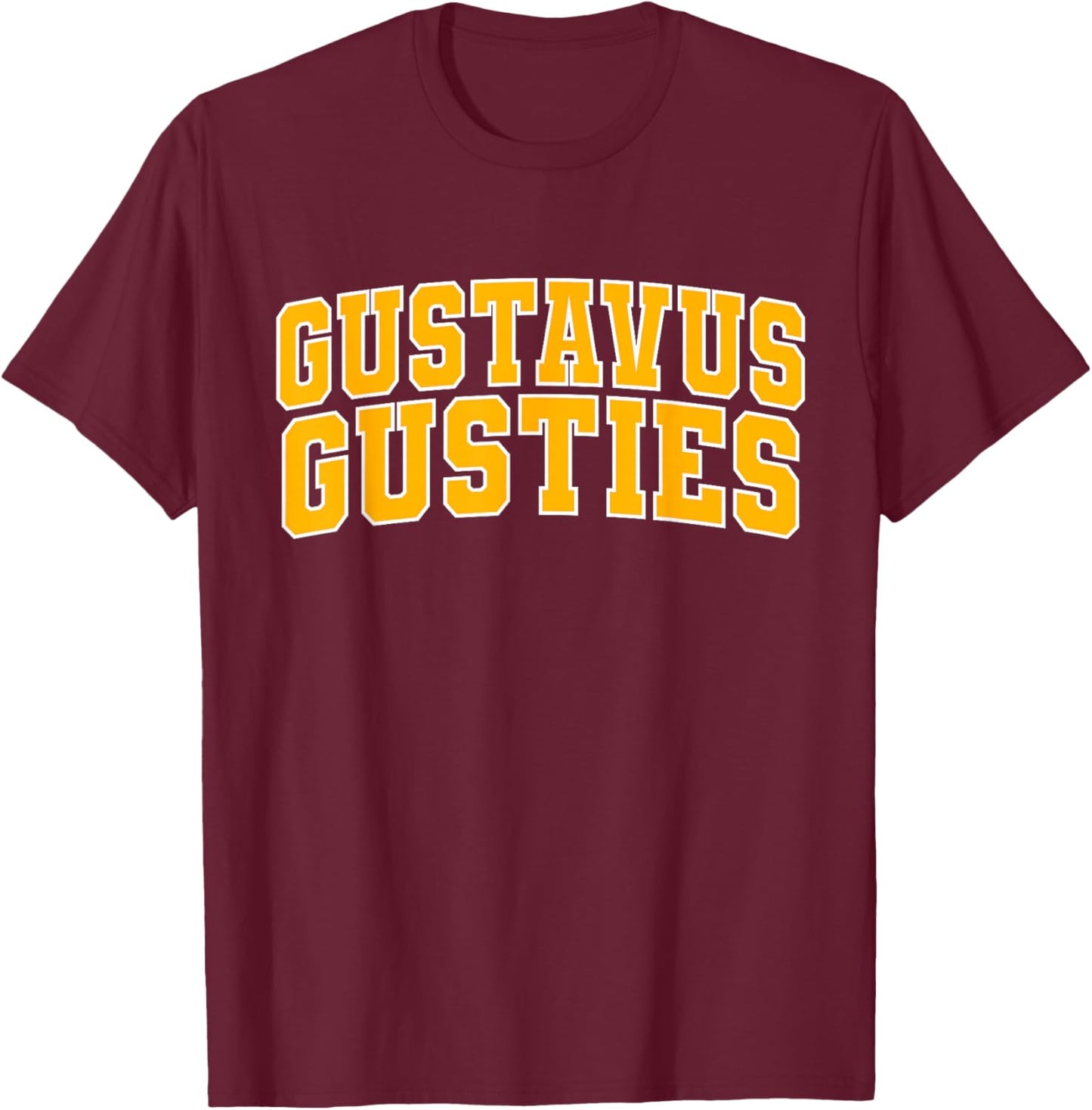 Gustavus Adolphus College Apparel Sports Fan T-Shirt - T-Shirt | Maroon