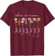 She Is Mom She Is Strong Mom Sublimation Christian Mom T-Shirt - T-Shirt | Maroon
