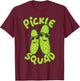 Dill Pickle Squad Design - Pickle Squad T-Shirt - T-Shirt | Maroon