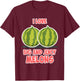 Funny Vegan Watermelons Big & Juicy Melons T-Shirt - T-Shirt | Maroon