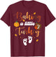 Baking A Little Turkey Thanksgiving Pregnancy Announcement T-Shirt - T-Shirt | Maroon
