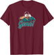 Eugenio Suarez - Geno Goggles - Seattle Baseball T-Shirt - T-Shirt | Maroon
