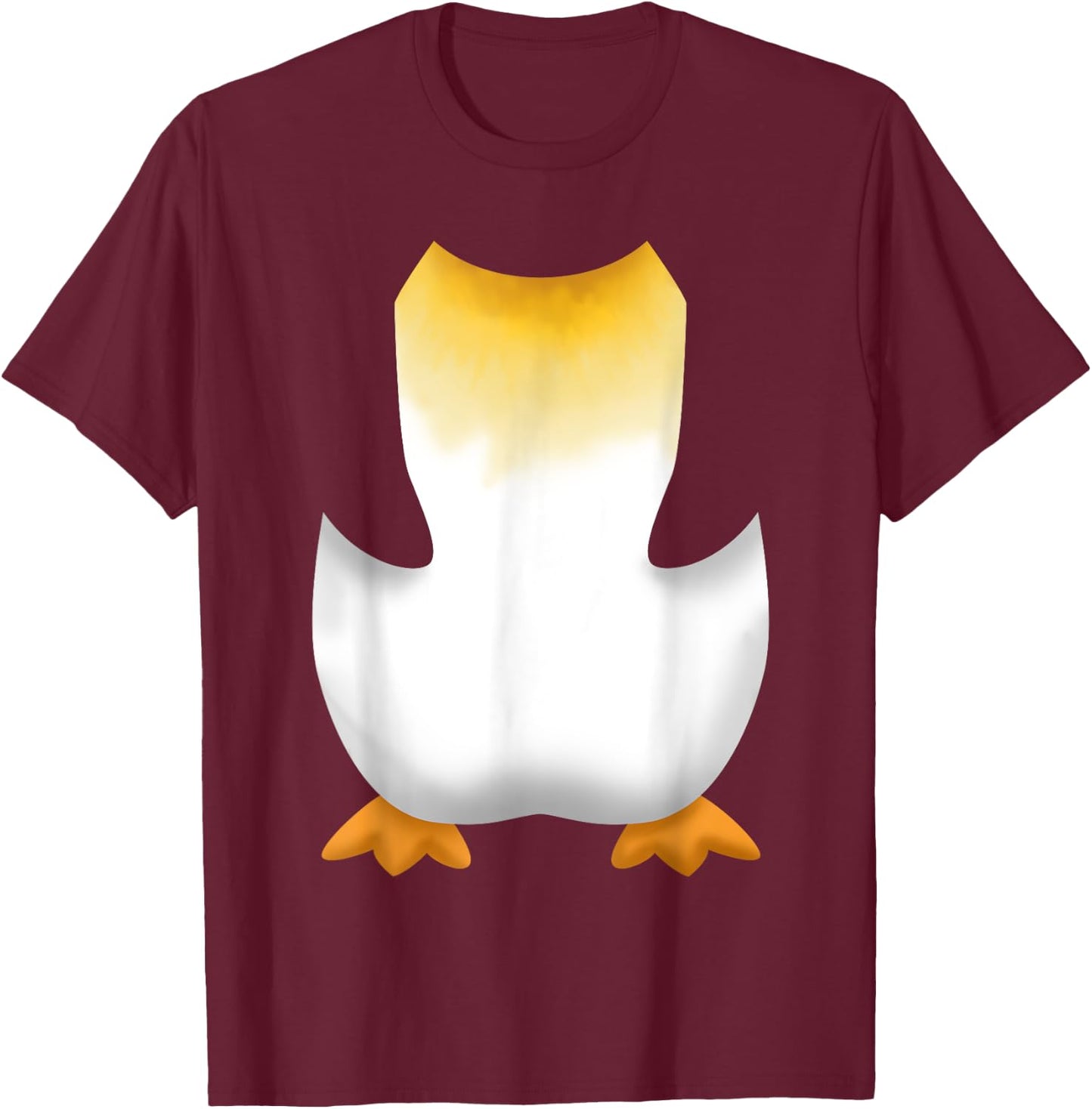 Cute Penguin Halloween Costume Children and Adults T-Shirt - T-Shirt | Maroon
