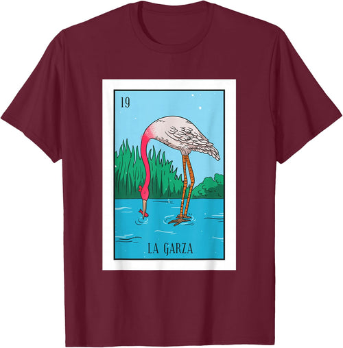 La Garza Lottery Card Gift Heron Card Mexican Lottery