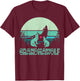 grandmawolf for lovers mom grandma wolf & wolves Mothers Day T-Shirt - T-Shirt | Maroon