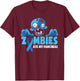 Type 1 Diabetes Kids Zombies Ate My Pancreas T-Shirt - T-Shirt | Maroon