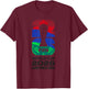 FIFA World CUP26 FIFA Host Country Logo Flags T-Shirt - T-Shirt | Maroon
