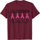 We Are In Together Family Friends Breast Cancer Awareness T-Shirt - T-Shirt | Maroon