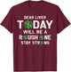 Dear Liver Today Will Be A Rough One Stay Strong T-Shirt - T-Shirt | Maroon