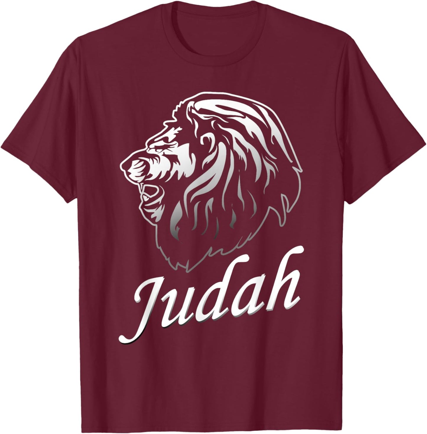 Lion of Judah design, Hebrew Israelite design T-Shirt - T-Shirt | Maroon