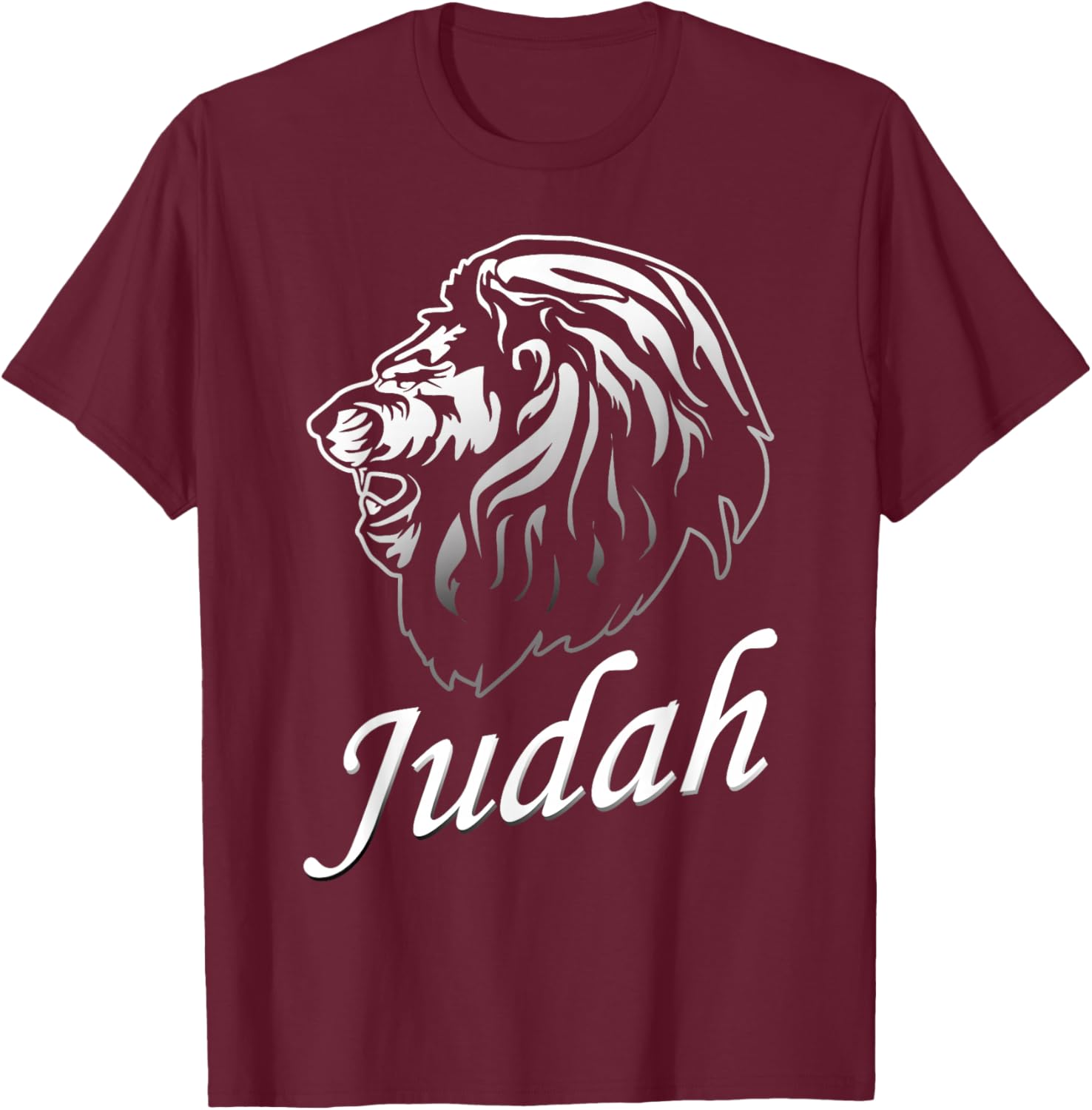 Lion of Judah design, Hebrew Israelite design T-Shirt - T-Shirt | Maroon