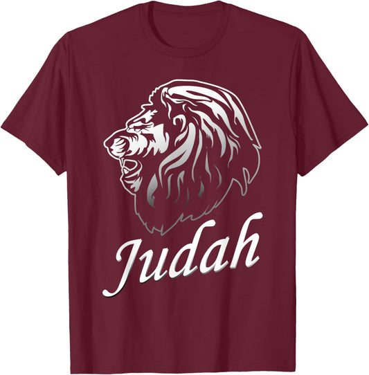 Lion of Judah design, Hebrew Israelite design T-Shirt - T-Shirt | Maroon