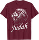 Lion of Judah design, Hebrew Israelite design T-Shirt - T-Shirt | Maroon