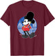 Disney - Mickey London T-Shirt - T-Shirt | Maroon
