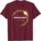 Total Solar Eclipse 2024 Bowling Green Ohio April 8 2024 T-Shirt - T-Shirt | Maroon