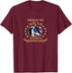 Thank You Veterans Proud Veteran Granddaughter T-Shirt - T-Shirt | Maroon