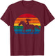 Girl Horse Riding Vintage Cowgirl Texas Ranch T-Shirt - T-Shirt | Maroon
