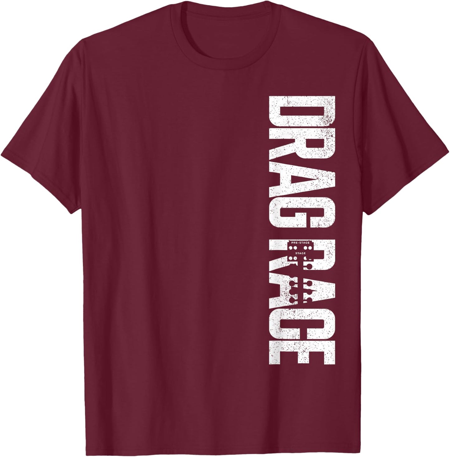 Drag Racing Race Car Vintage Drag Race T-Shirt - T-Shirt | Maroon
