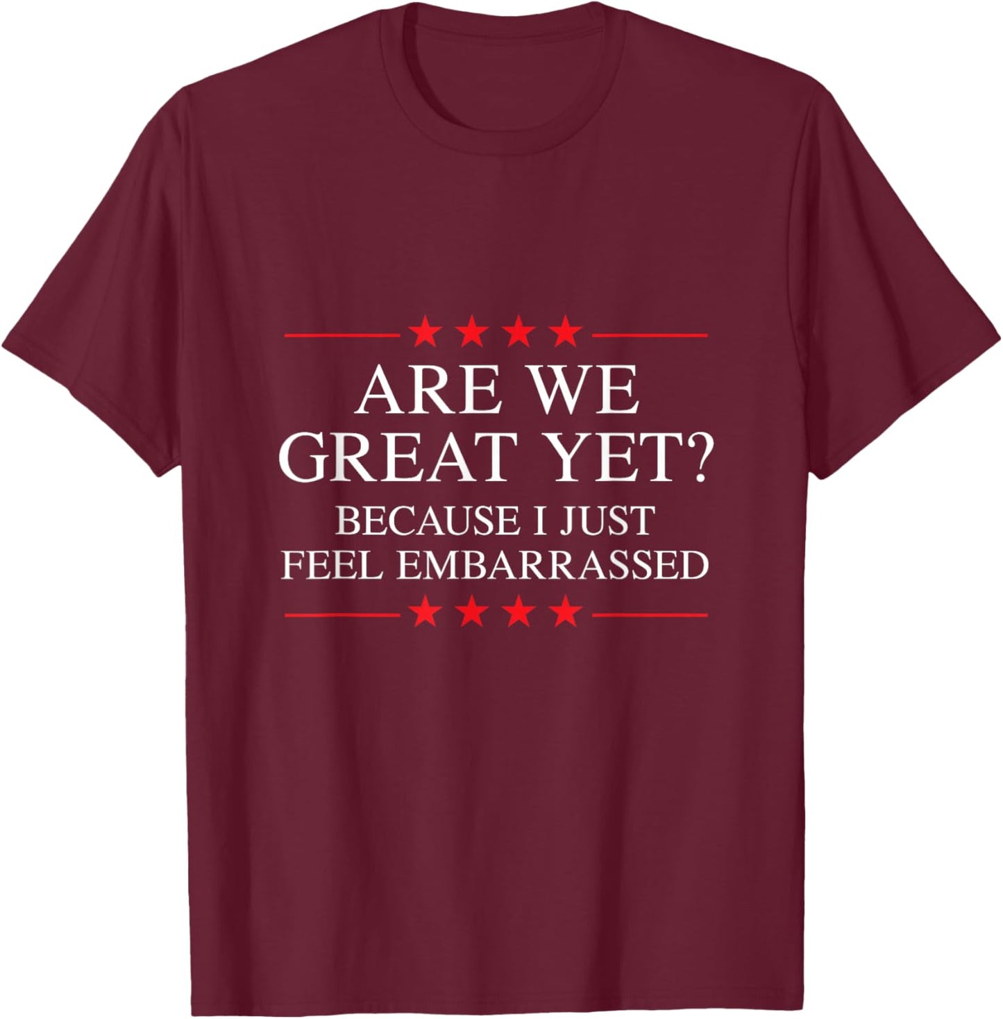Anti Trump Merchandise For Liberals & Progressives - -Adults RESIST - Black - Small - Short Sleeve T-Shirt - T-Shirt | Maroon