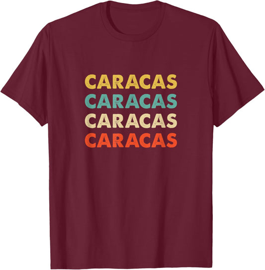 Caracas Venezuela T-Shirt - T-Shirt | Maroon