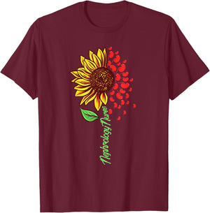 Nephrology Nurse Heart Tools Dialysis Nursing RN T-Shirt - T-Shirt | Maroon