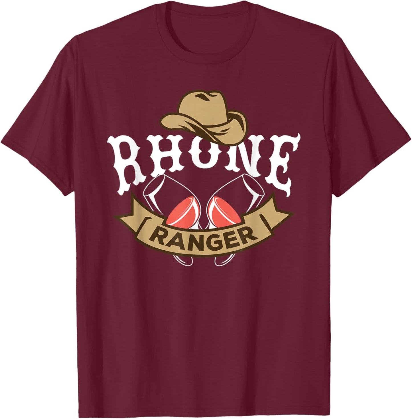 Rhone Ranger T-Shirt - T-Shirt | Maroon