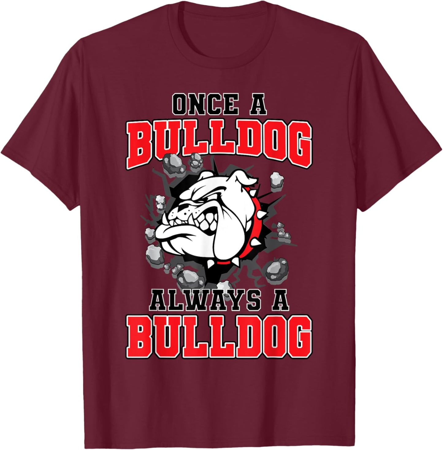 Once A Dog Always A Dog Back To School Spirit Men Women Kids T-Shirt - T-Shirt | Maroon