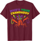 Whos Your Crawdaddy Crawfish Jester Beads Funny Mardi Gras T-Shirt - T-Shirt | Maroon