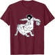 Urban Empyre Holy Cross Jesus Satan Basketball , Small, Black T-Shirt - T-Shirt | Maroon