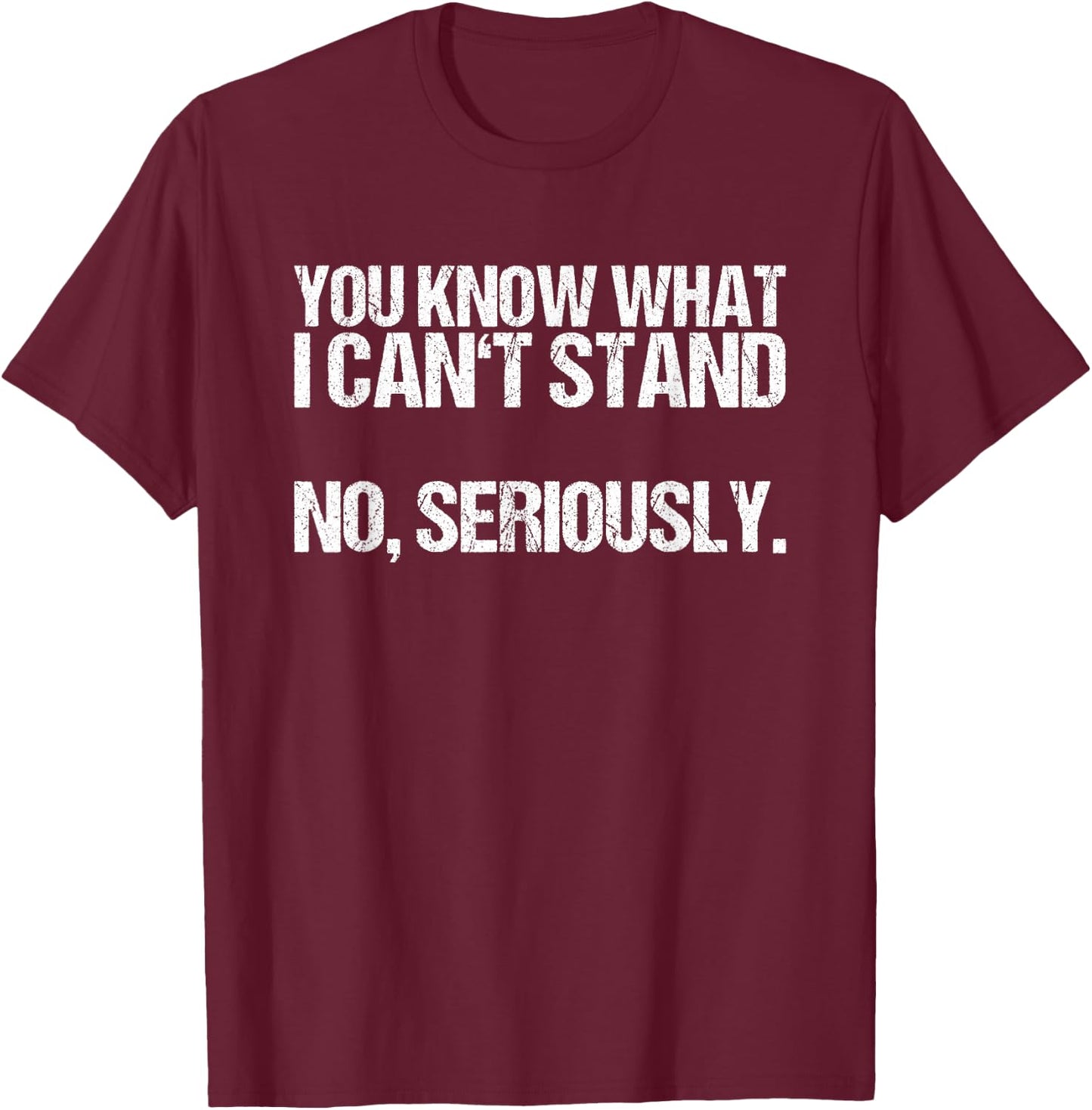 Funny Shirts Bro Adult Handicap Funny Amputee Disabled Wheelchair 3XL Black Short Sleeve Cotton Polyester Classic Fit Casual T-Shirt - T-Shirt | Maroon