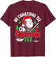 Oh Christmas Oh Christmas Golf Player Golfer Funny T-Shirt - T-Shirt | Maroon