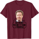 Old School I Promise No Frank The Tank T-Shirt - T-Shirt | Maroon