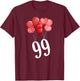 99 Balloons T-Shirt - T-Shirt | Maroon