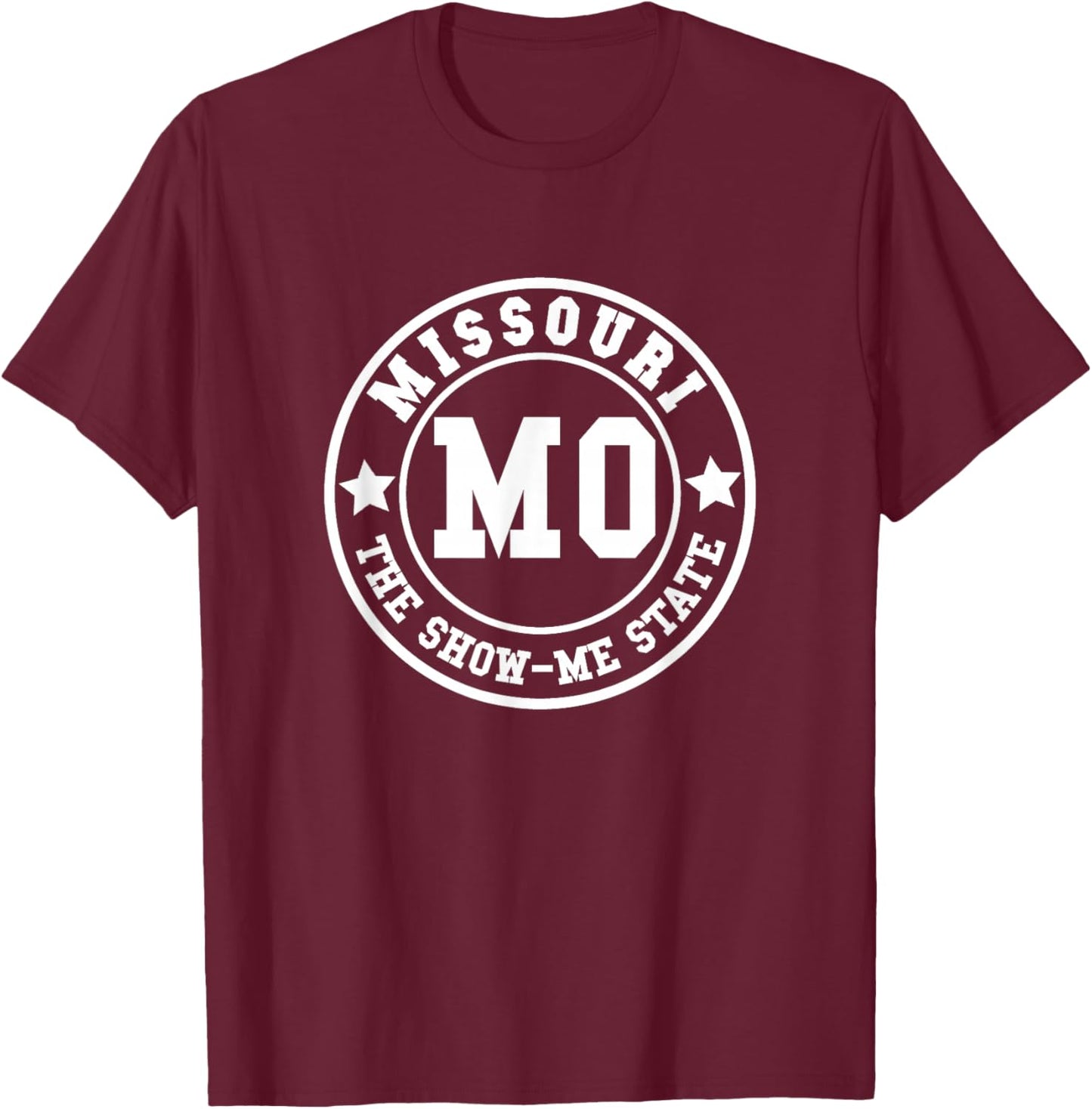 Missouri - Athletic Throwback Design - Classic T-Shirt - T-Shirt | Maroon