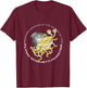 Flying Spaghetti Monster | FSM, Pastafarian T-Shirt - T-Shirt | Maroon