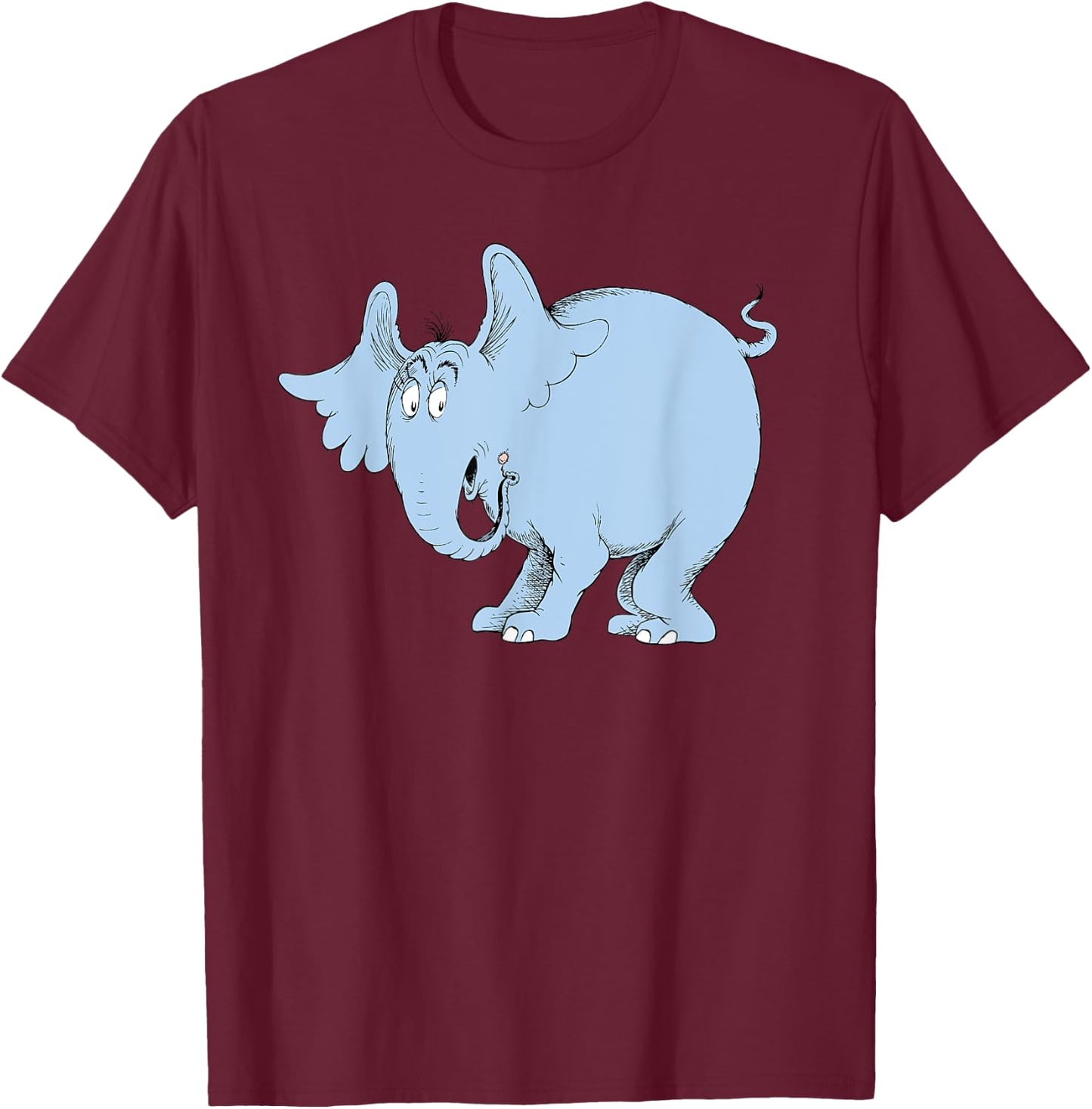 Dr. Seuss Horton T-Shirt - T-Shirt | Maroon
