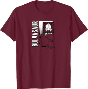 Pokémon - Bulbasaur T-Shirt - T-Shirt | Maroon