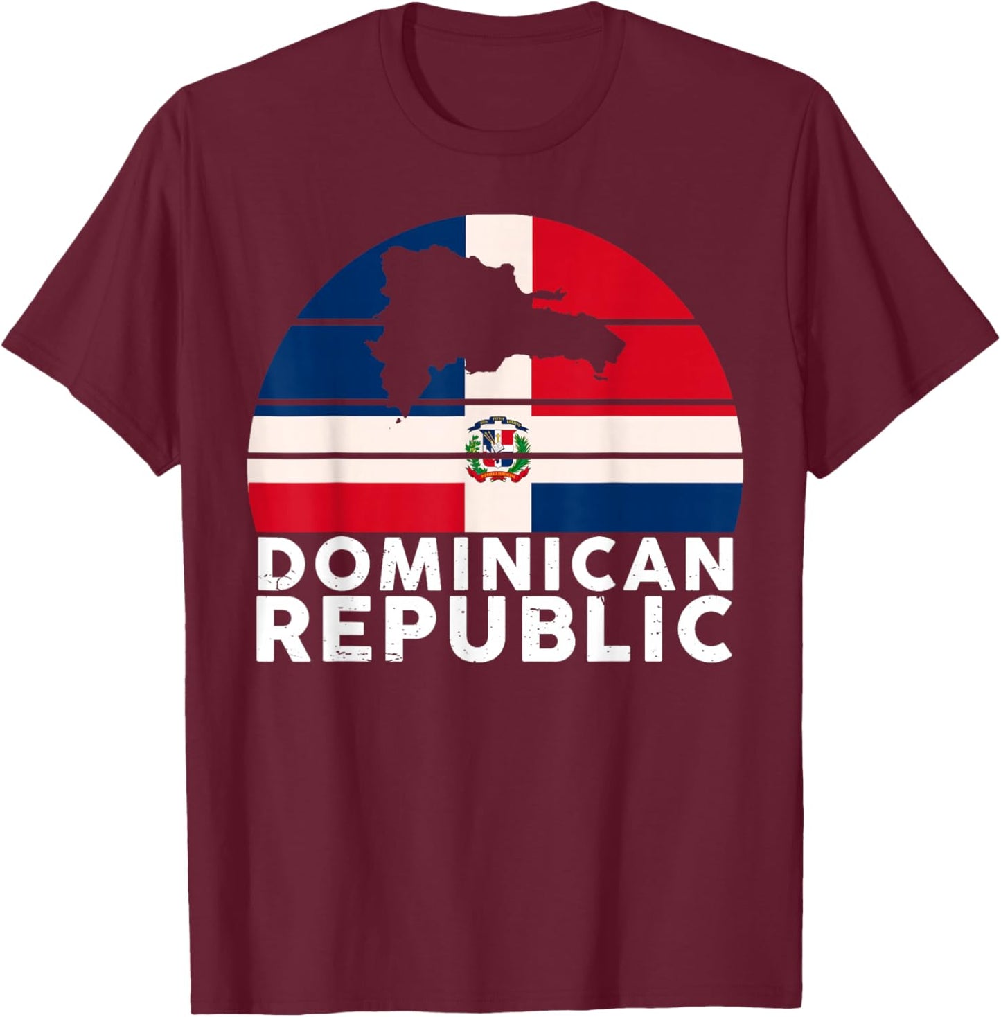 Republic Dominican- Kids Toddler Dominicano Dominicana T-Shirt - T-Shirt | Maroon