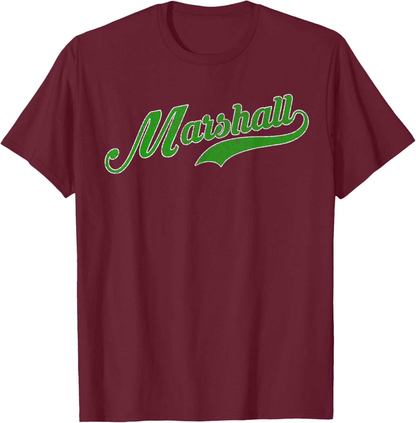 Marshall vintage city T-Shirt - T-Shirt | Maroon