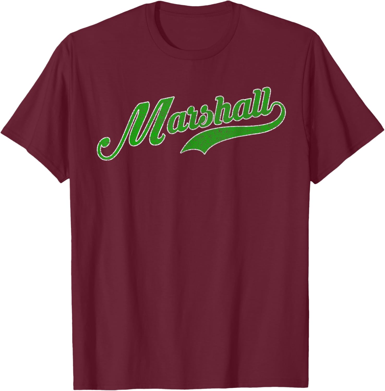 Marshall vintage city T-Shirt - T-Shirt | Maroon