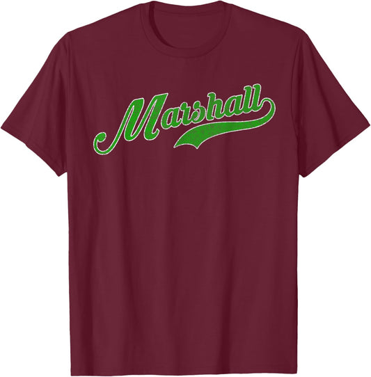 Marshall vintage city T-Shirt - T-Shirt | Maroon