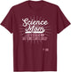 Funny Scientist Science Mom Like A Regular Mom But Cooler T-Shirt - T-Shirt | Maroon