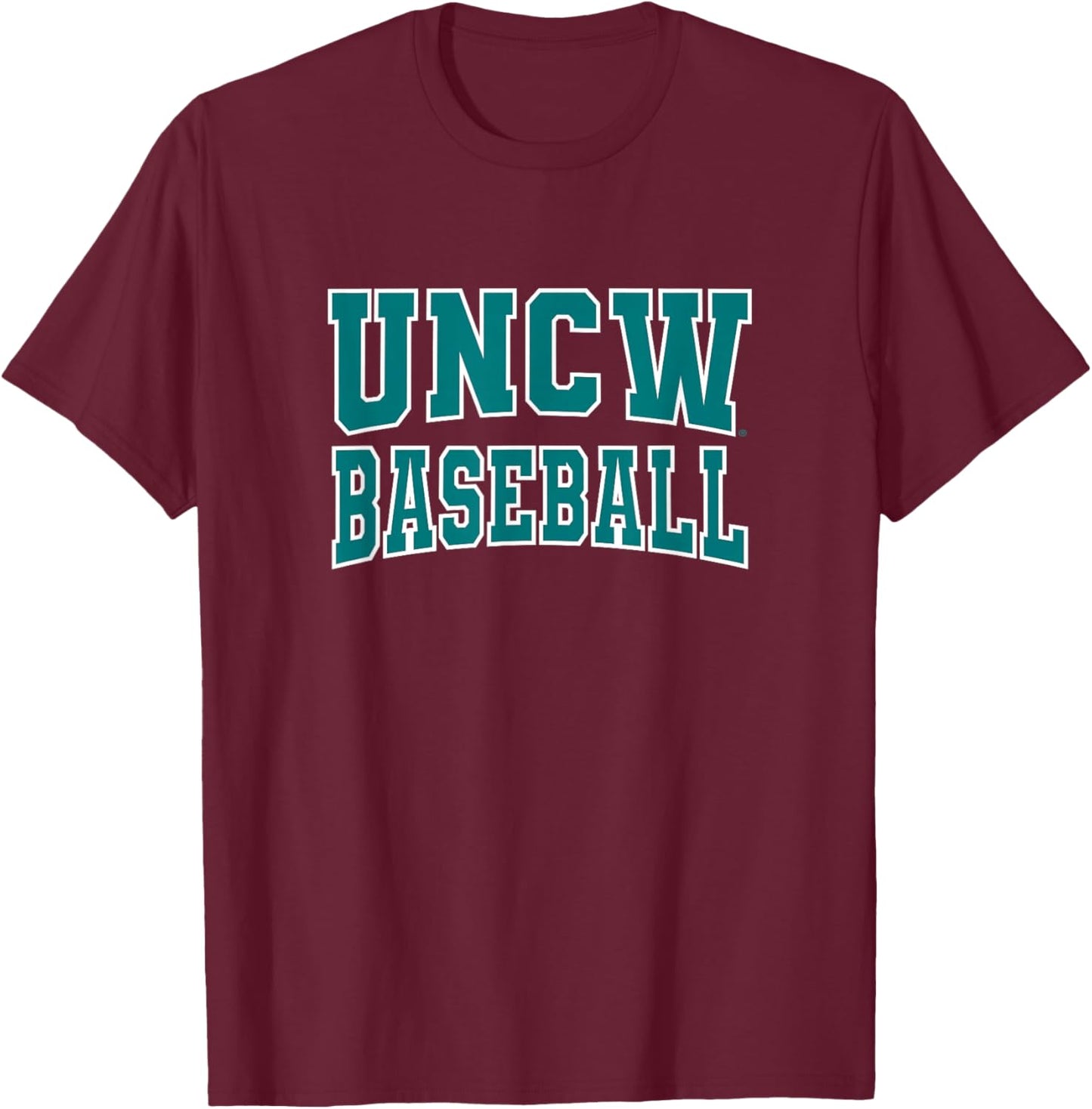 UNCW Seahawks Baseball Apparel Sports Fan T-Shirt - T-Shirt | Maroon