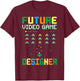 Future Video Game Designer For Kids, Game Developer T-Shirt - T-Shirt | Maroon