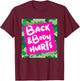 Back & Body Hurts Green Camouflage Funny Meme Parody Gym T-Shirt - T-Shirt | Maroon