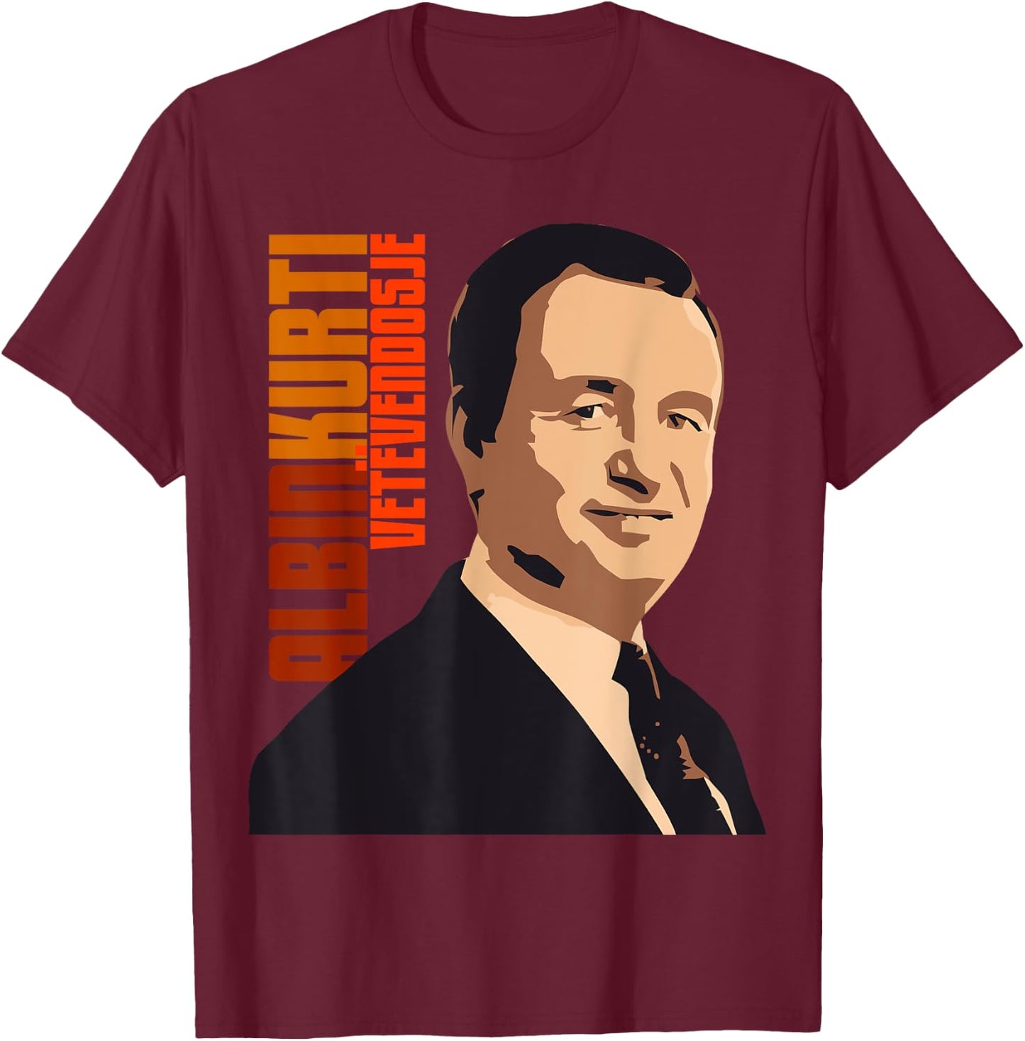 Albin Kurti T-Shirt - T-Shirt | Maroon